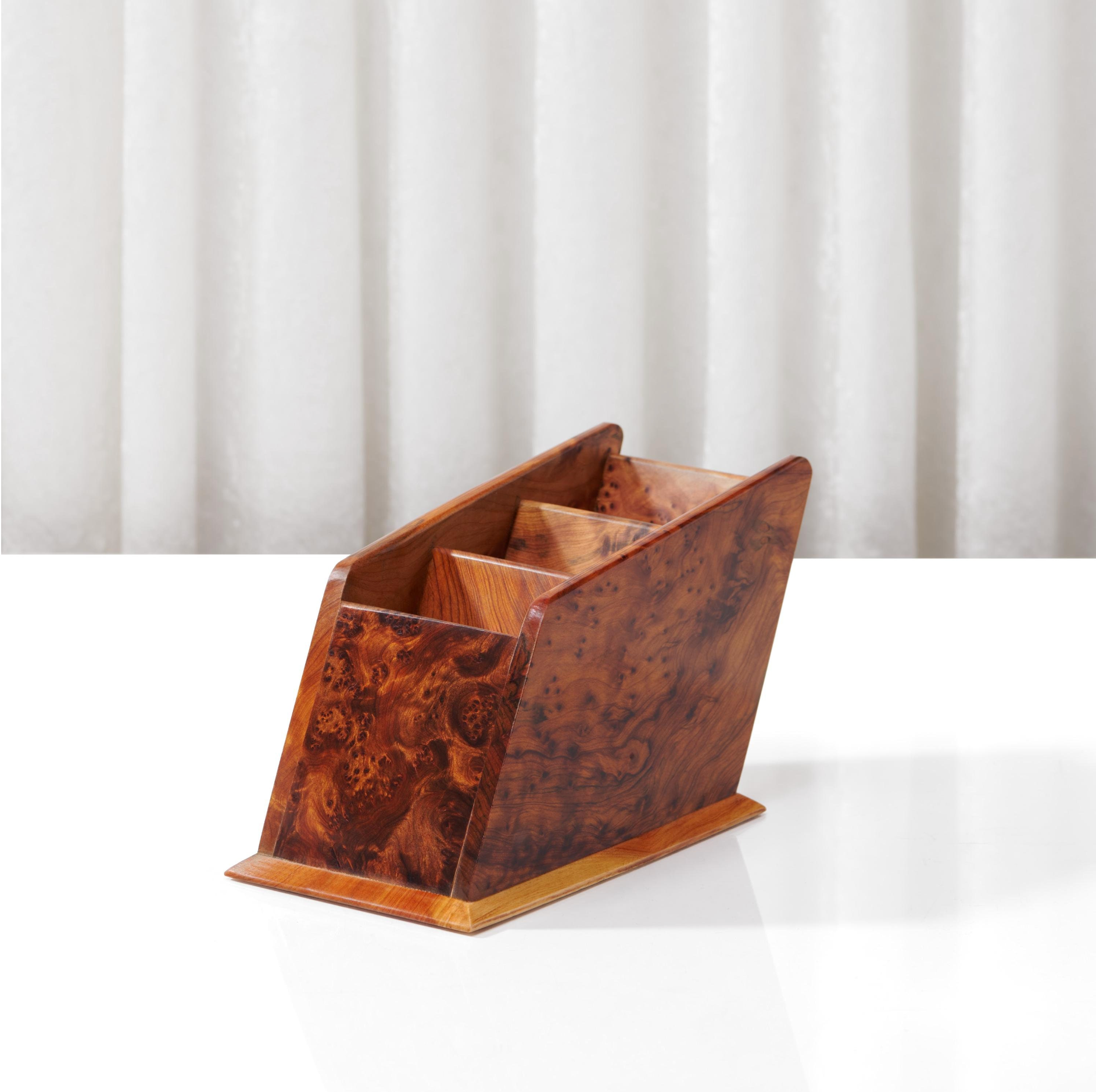 Thuya Wood Remote Controllers Holder
