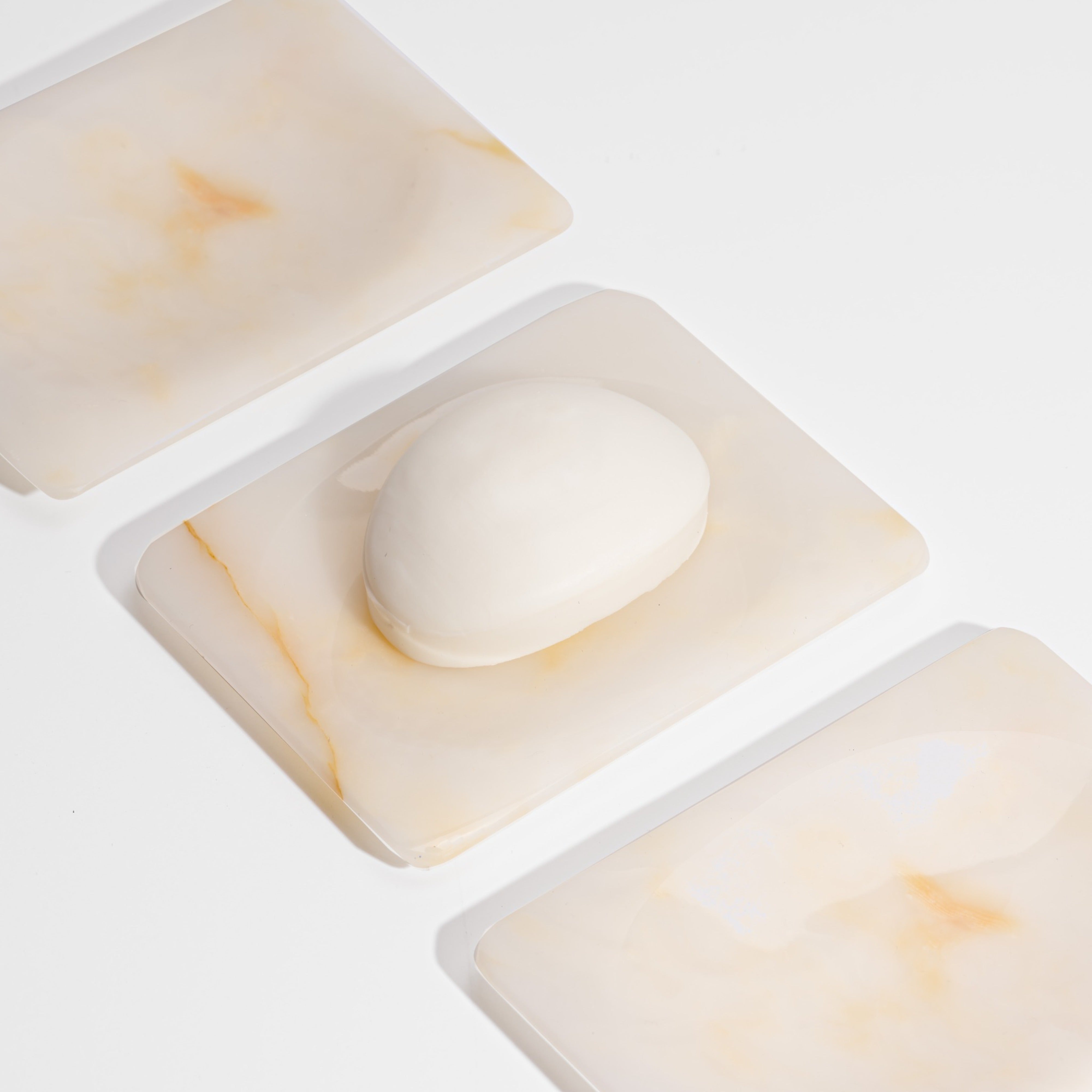 Handmade Boho Marble Soap Dish