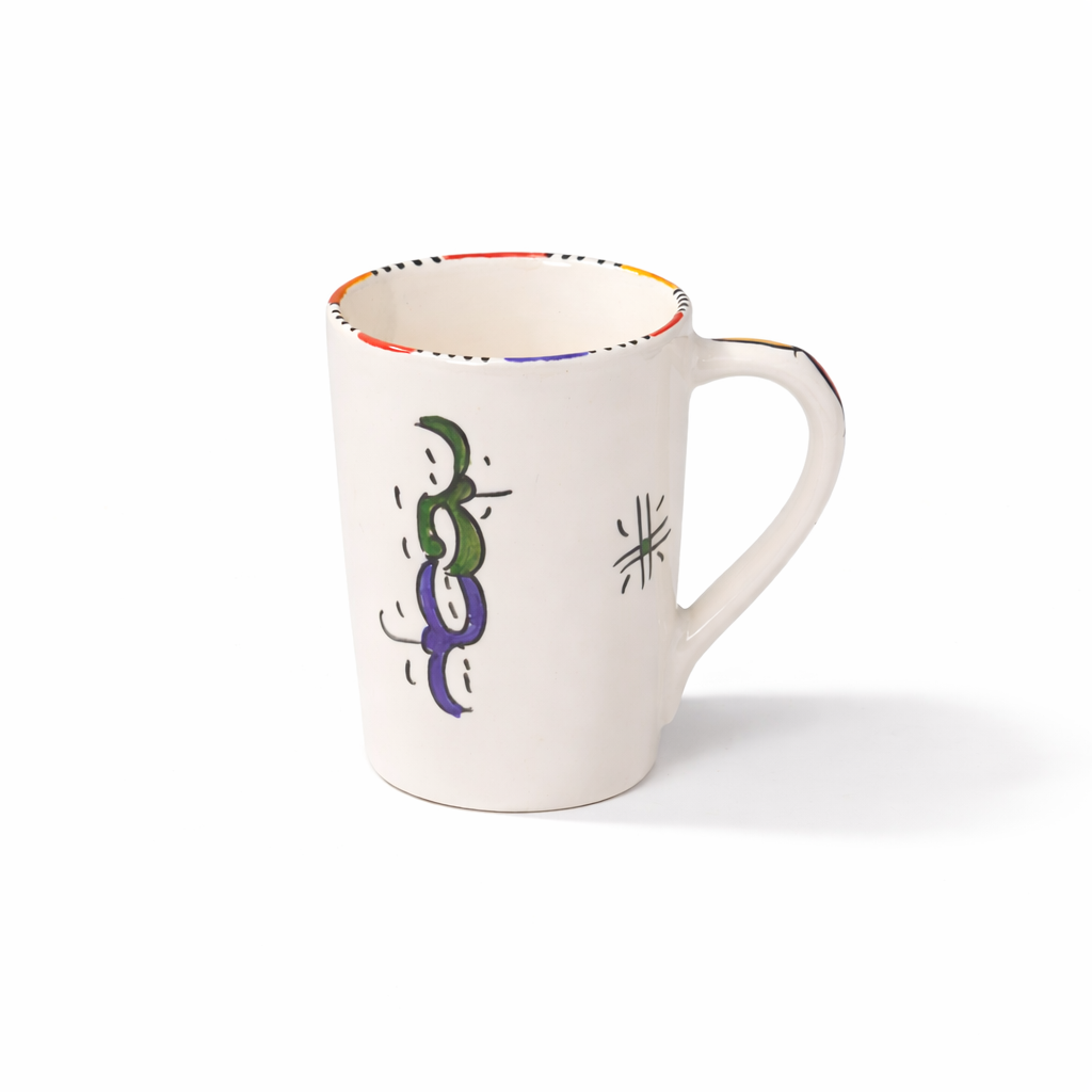 Handmade Ceramic Round Mug - Collection FES