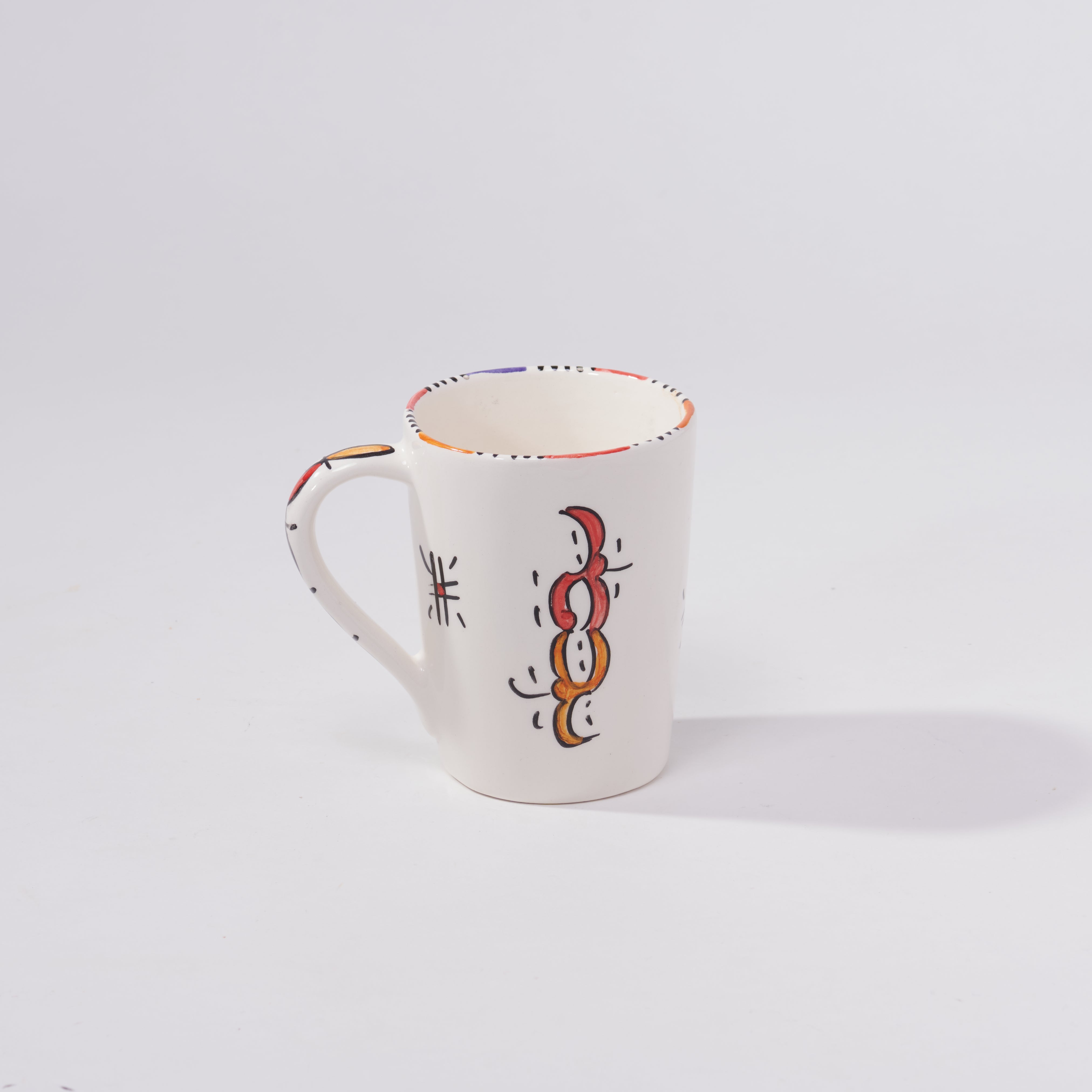 Handmade Ceramic Round Mug - Collection FES