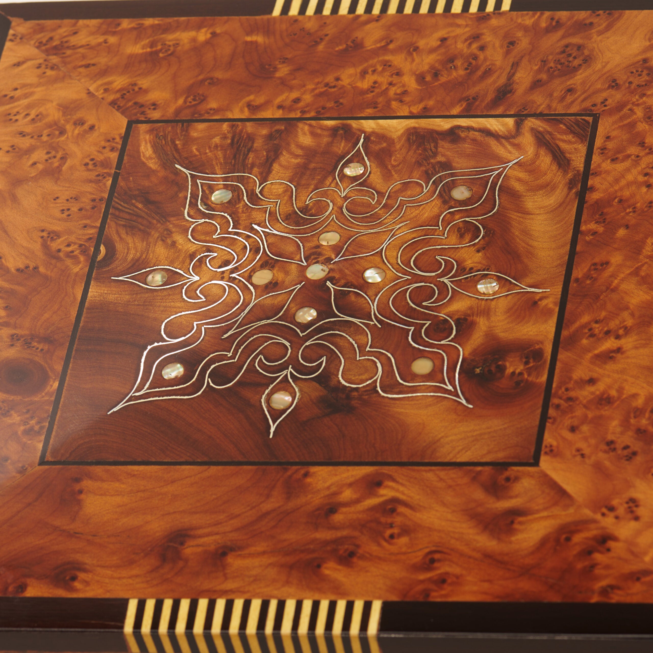 Thuya Burl Jewelry Box ORIENT