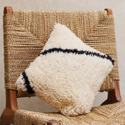 Set of 4 Beni Ouarain Pillow Covers with Black Lines