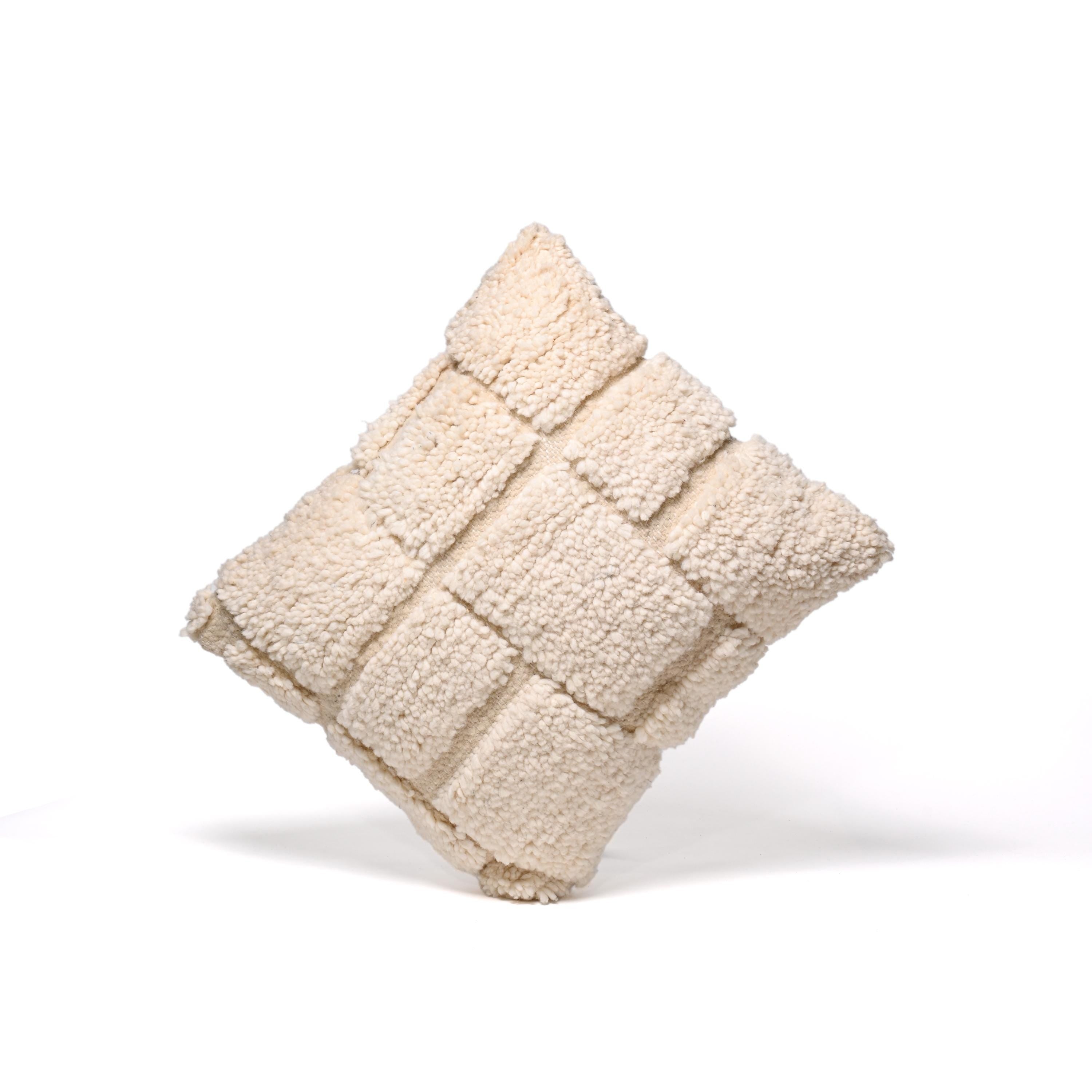 Handmade Moroccan Beni Ouarain Wool Pillow Cover