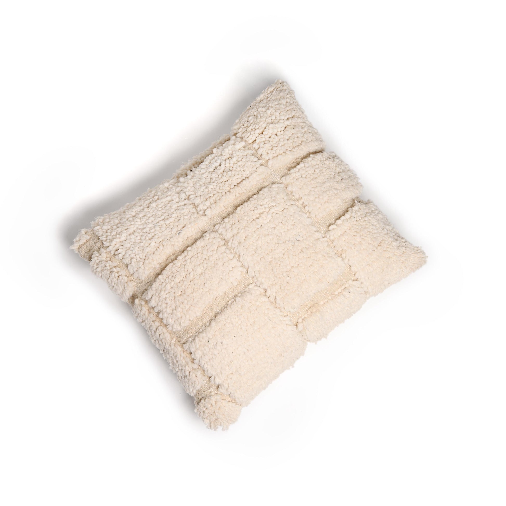 Handmade Moroccan Beni Ouarain Wool Pillow Cover