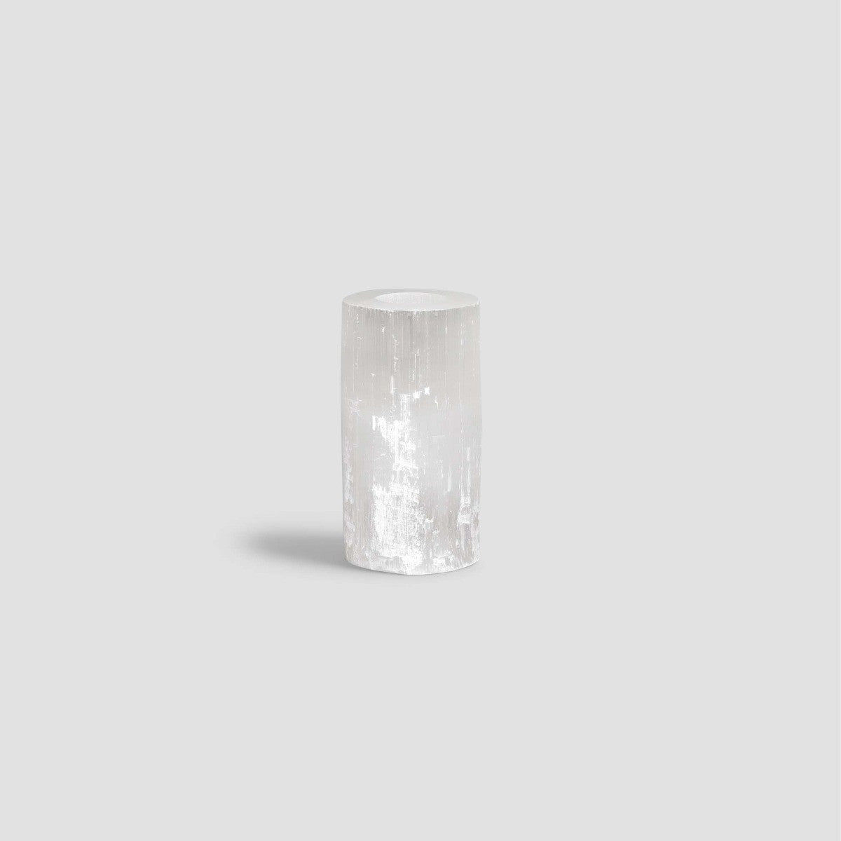 Selenite Candle Holder ASAFU - 8x15 cm