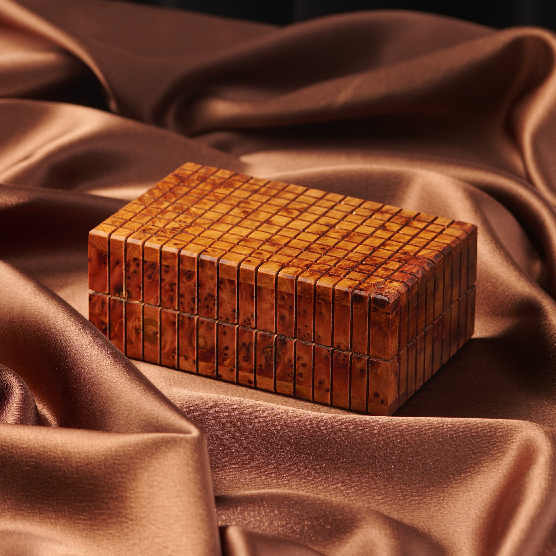 Thuya Wood Burl Secret Box AZTTA