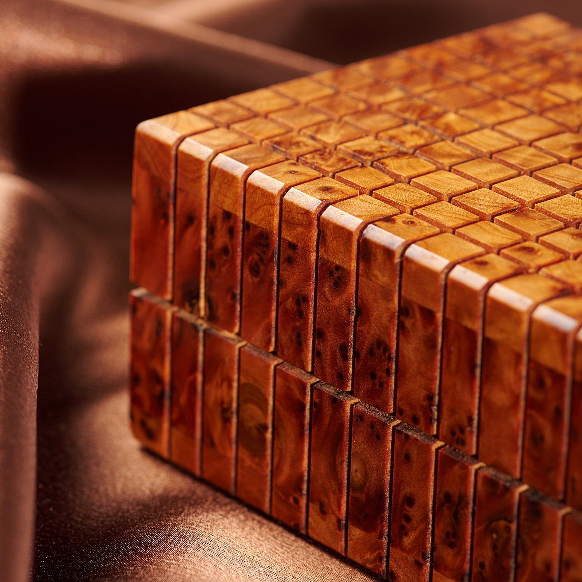 Thuya Wood Burl Secret Box AZTTA