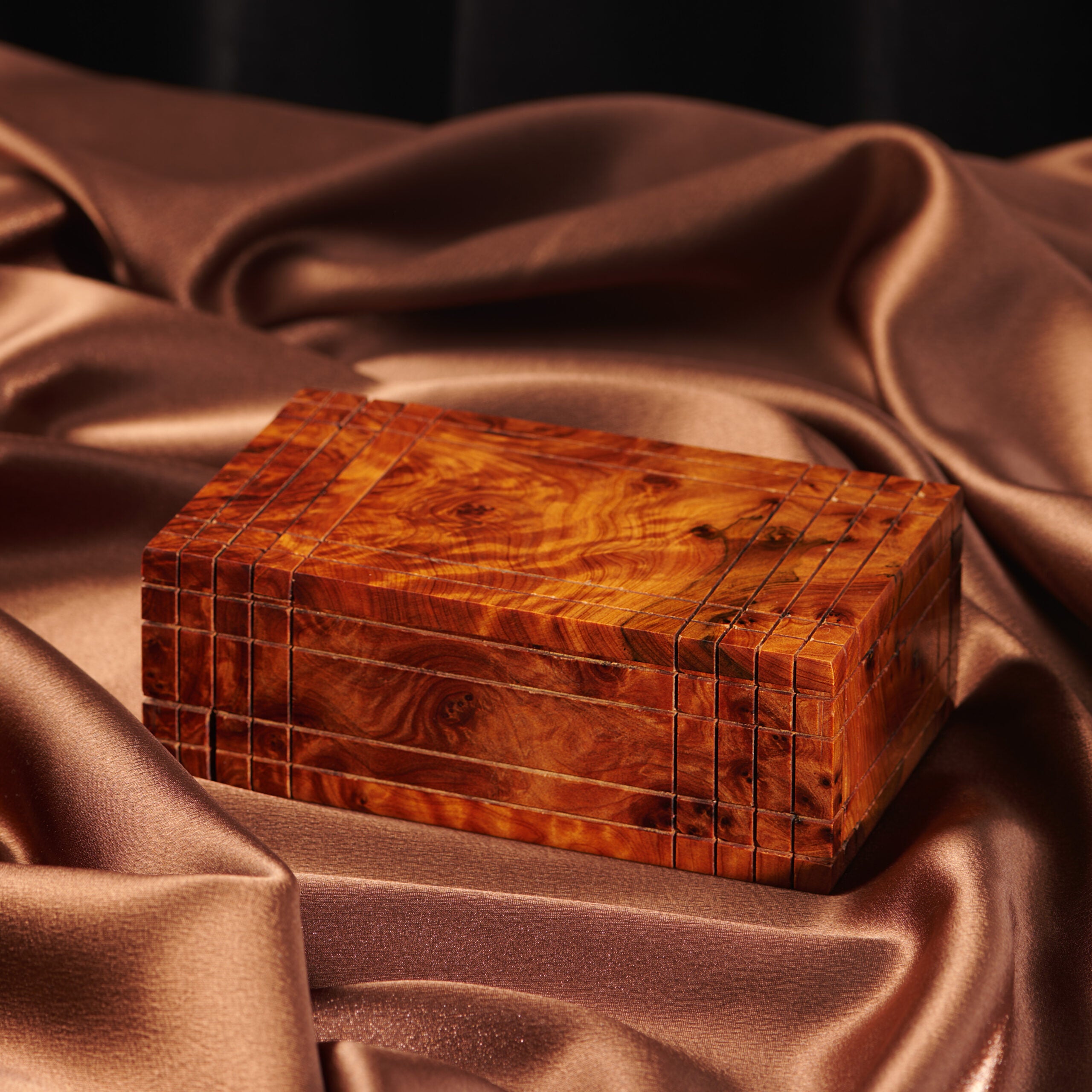Thuya Wood Puzzle Box TILAS