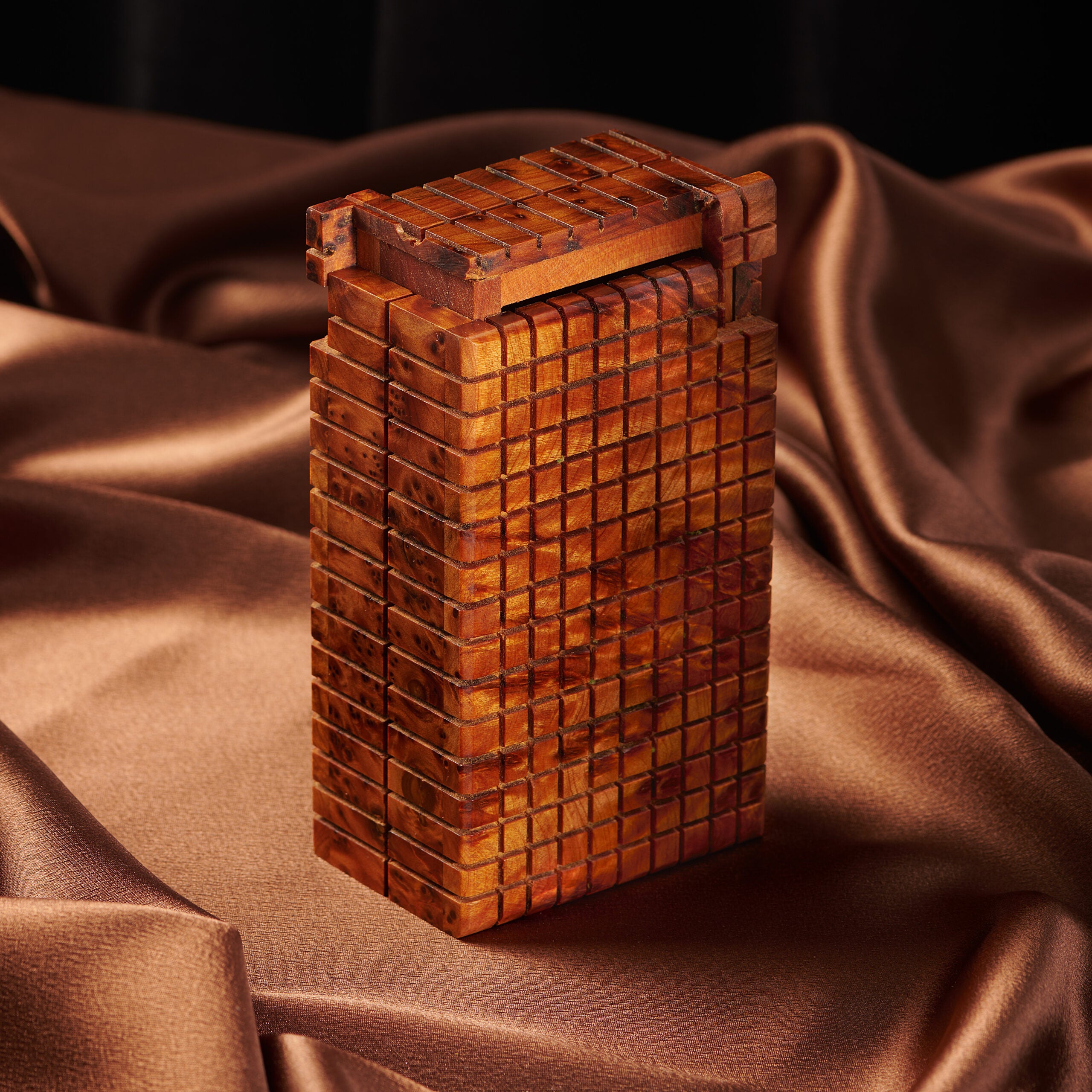 Thuya Wood Burl Secret Box AZTTA