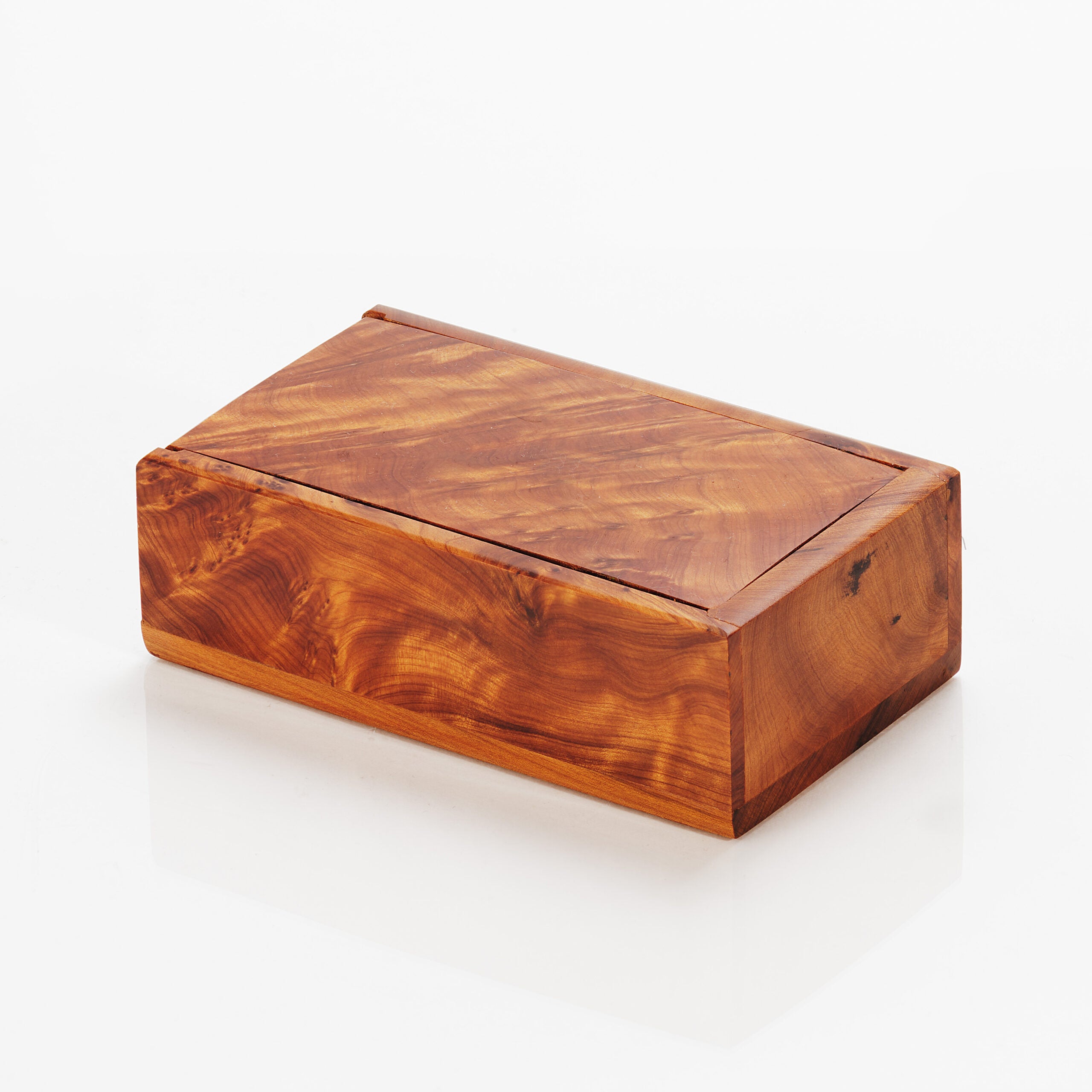 Thuya Wood Domino Set and Dice Box